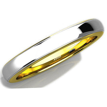 Load image into Gallery viewer, 8/6mm Dome 18K Gold Silver Mens Tungsten Ring Wedding Band Bridal