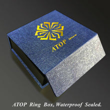 Load image into Gallery viewer, 8mm Tungsten Carbide Ring Blue Center silver Brushed Edge Band Ring
